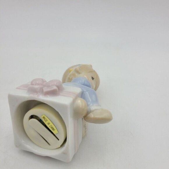 Precious Moments 25th Anniversary Plate 1995 Christmas Musical Ornament Lot 2 - Picture 9 of 9